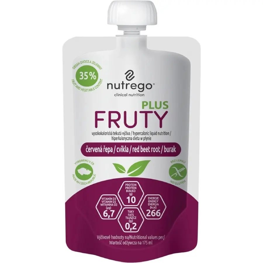 12673-nutrego fruty plus cervena repa por.sol.4x175ml